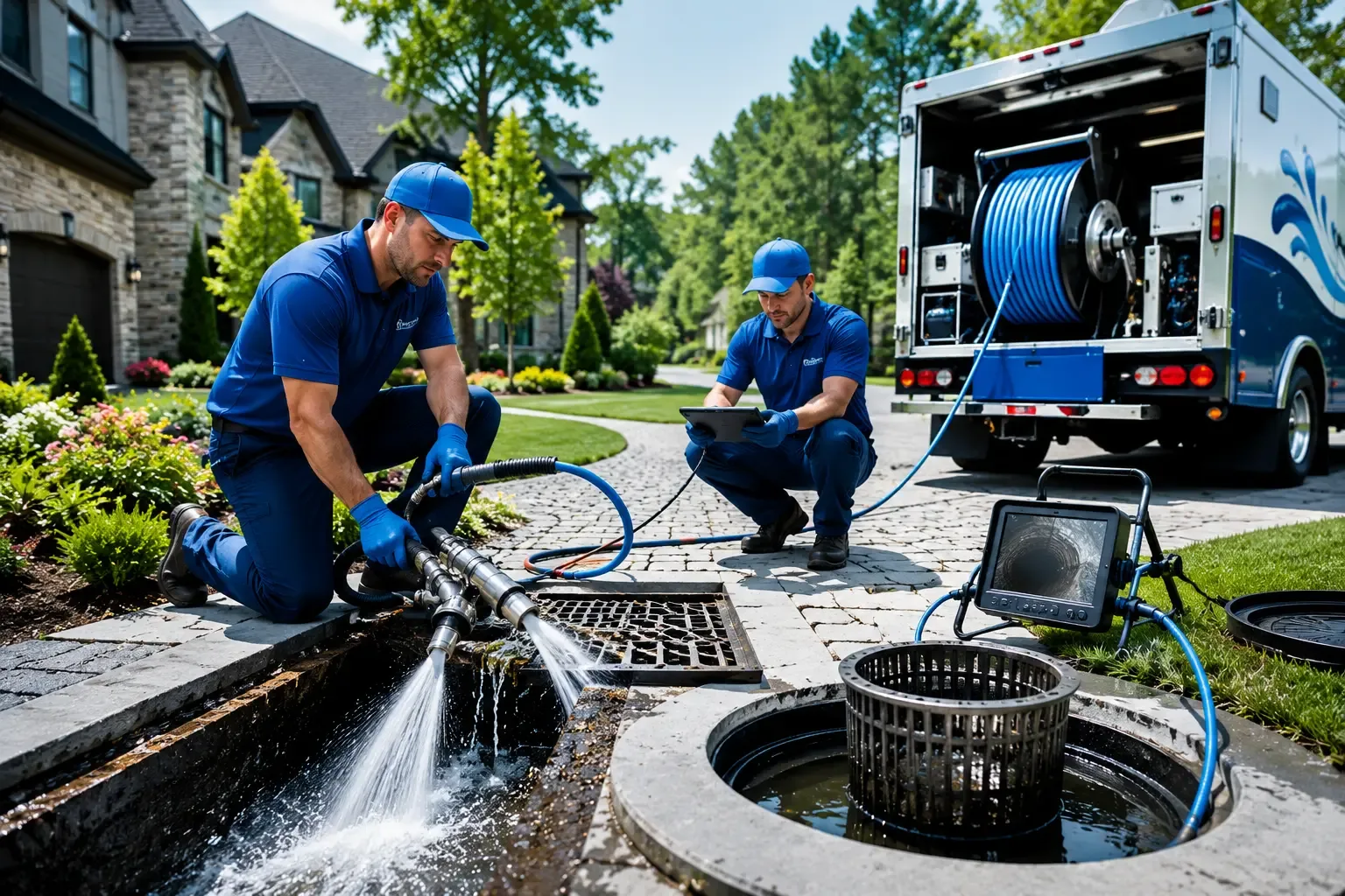 Local outdoor drain cleaning professionals in Kershaw, SC